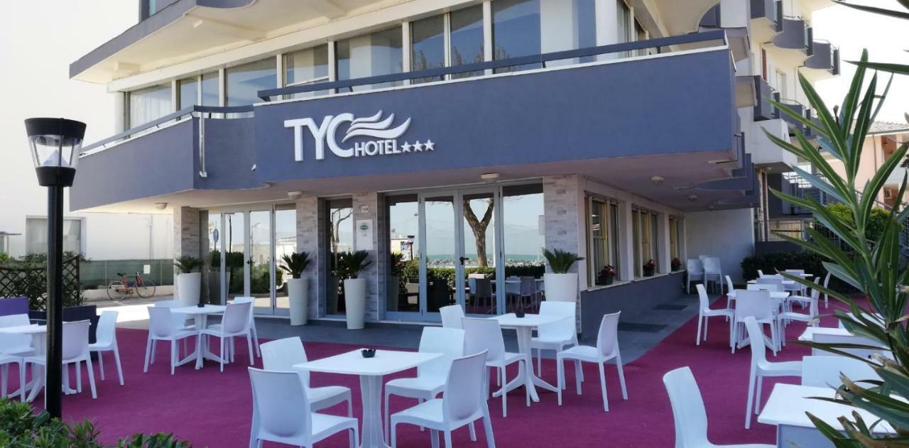 Tyc Hotel Viserbella di Rimini Kültér fotó